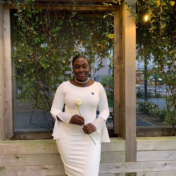 Calvin Klein Dresses White Calvin Klein Dress Size Poshmark